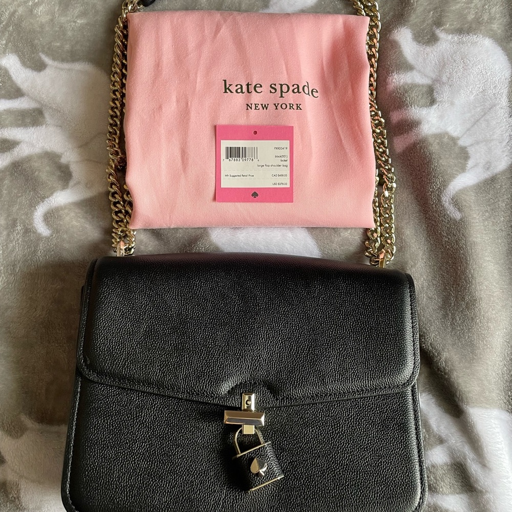 Kate Spade Locket Large Flap Shoulder Bag